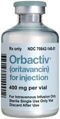 Orbactiv® (oritavancin) for injection vial
